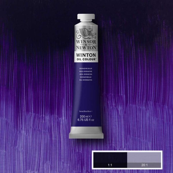 Winsor & Newton Winton Yağlı Boya 200ml Dioxazine Blue