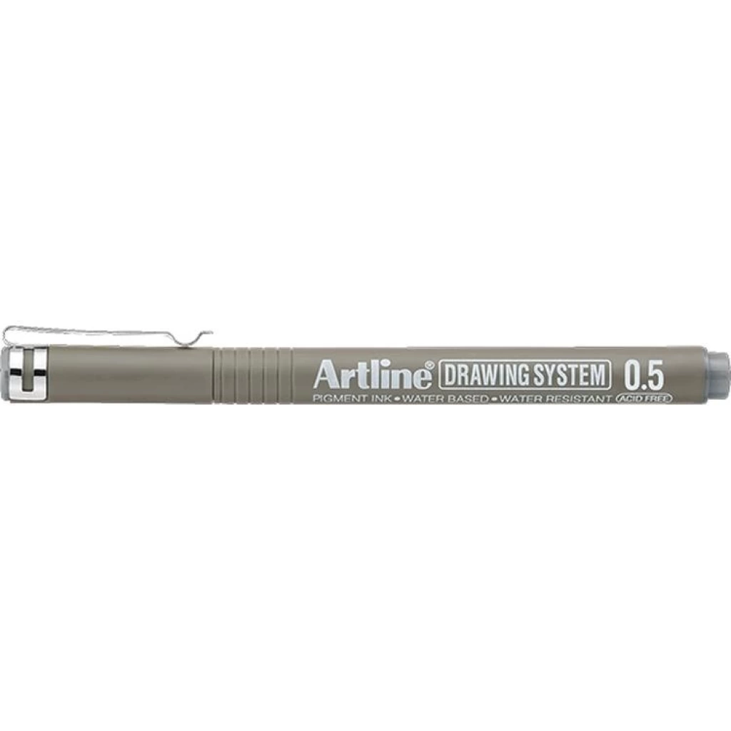 Artline Drawing System Teknik Çizim Kalemi Grey 0.5