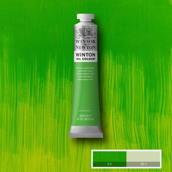 Winsor & Newton Winton Yağlı Boya 200ml Phthalo Yellow Green