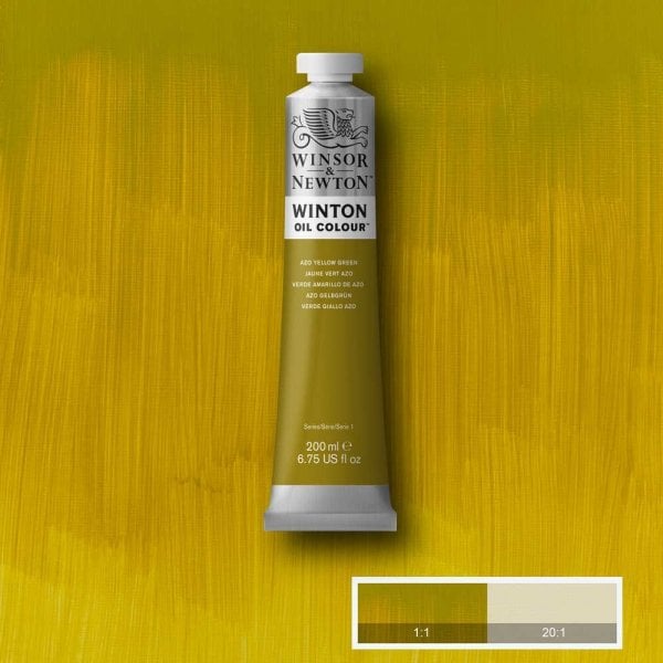 Winsor & Newton Winton Yağlı Boya 200ml Azo Yellow Green