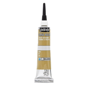 Pebeo Cam Boya Kontürü 20ml Gold-Altın