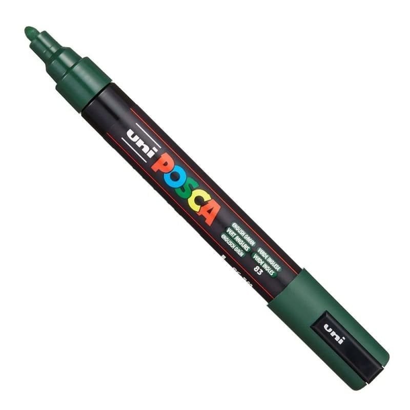 Uni Posca PC-5M Boyama Markörü 1.8-2.5 mm İNGİLİZ YEŞİLİ