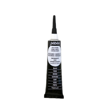 Pebeo Cam Boya Kontürü 20ml Black-Siyah