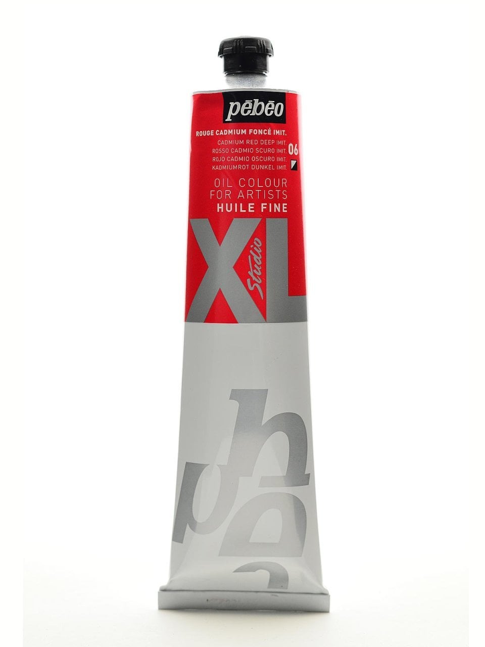 Pebeo Huile Fine XL 200ml. Yağlı Boya 06 Cadmium Red Deep Imit.