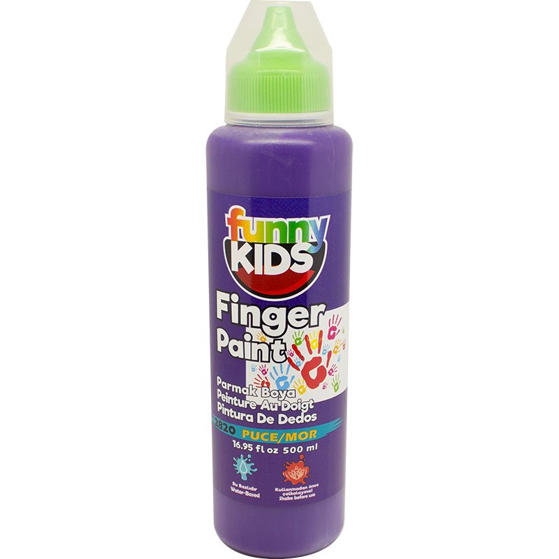 Funny Kids Parmak Boya 2820 - Mor 500 ml