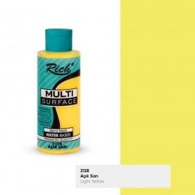 Rich (MultiSurface) Boya Multi Surface 2128-Açık Sarı 130 cc