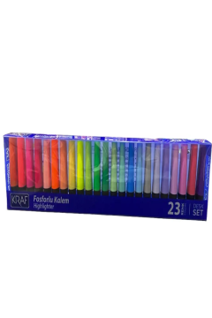 KRAF FOSFORLU KALEM DESK SET 23 LÜ
