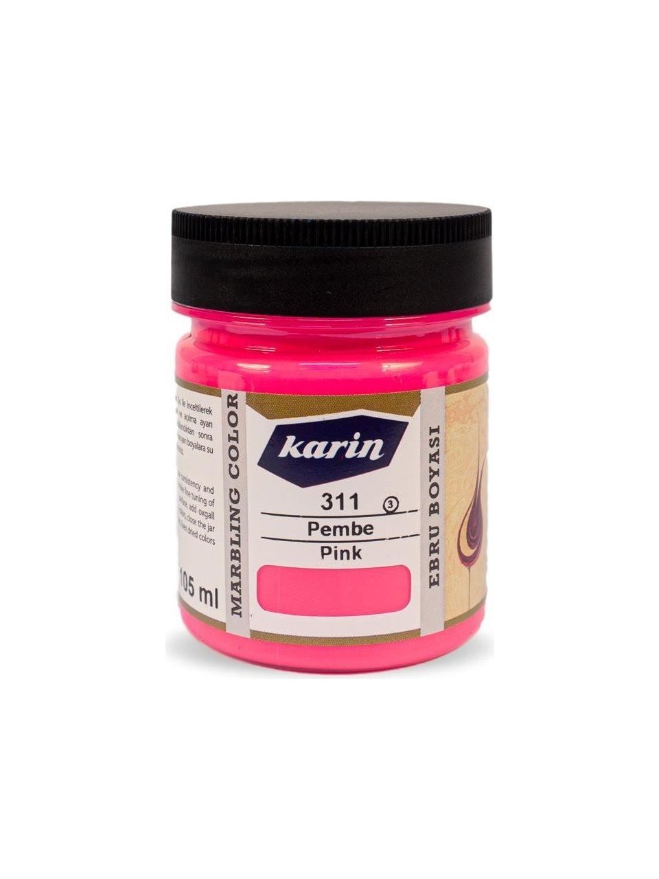 Karin Ebru Boyası 311 Pembe 105 ml