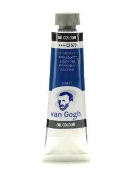 Talens Van Gogh Yağlı Boya 200 ml. 570 - Phthalo Blue