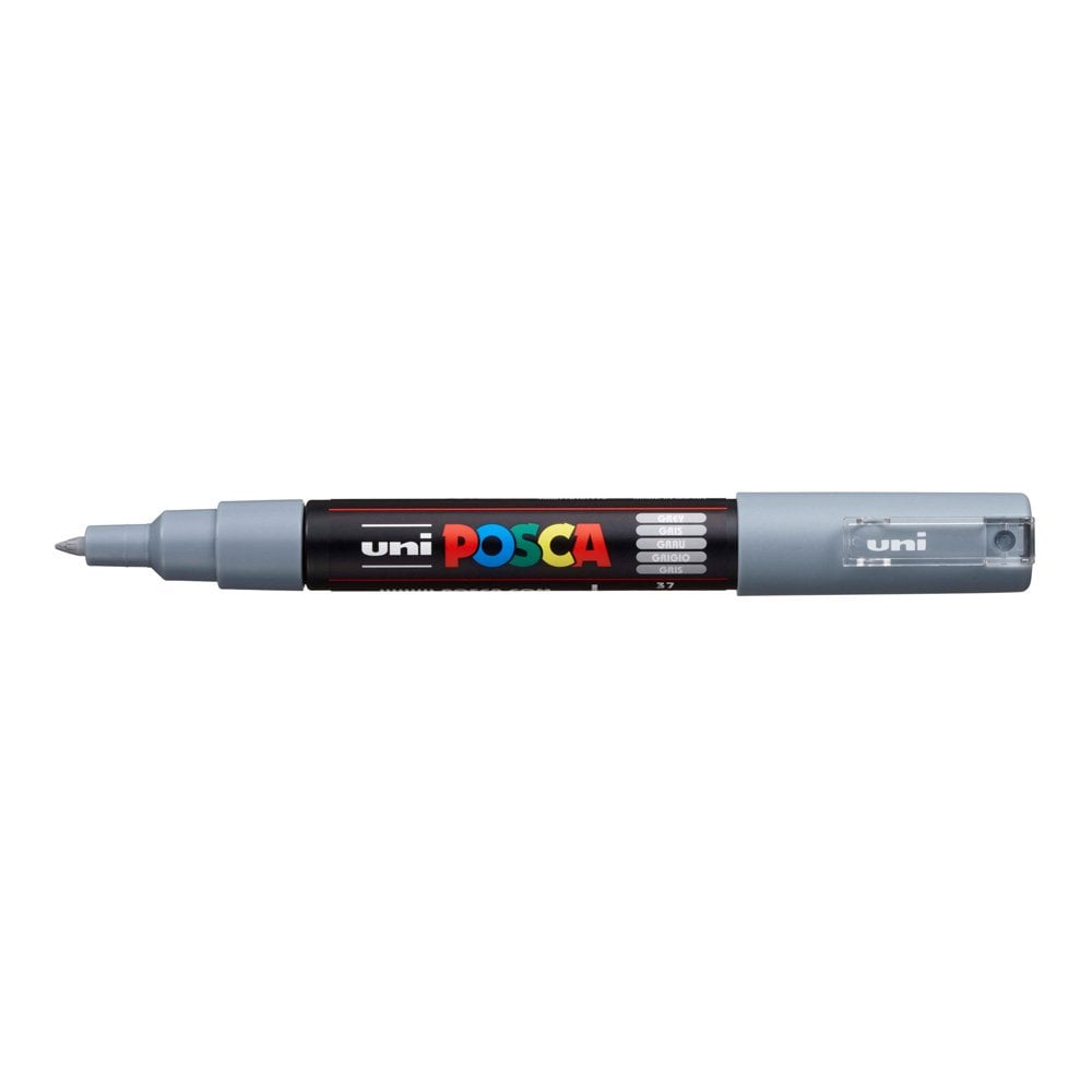 Uni Posca PC-1M Boyama Markörü 0.7 mm GRİ