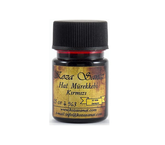 Koza Hat (İs) Mürekkebi Bordo 25 cc