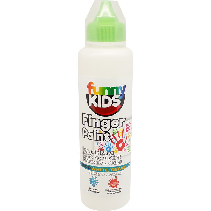 Funny Kids Parmak Boya 2800 - Beyaz 500 ml