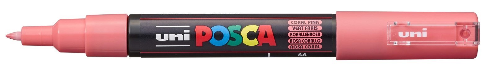 Uni Posca PC-1M Boyama Markörü 0.7 mm MERCAN PEMBE