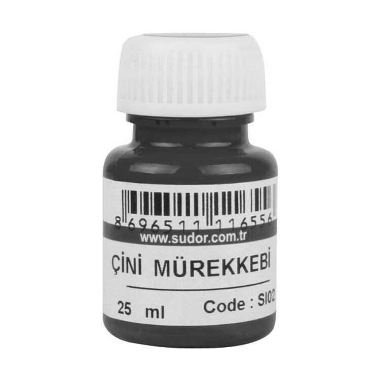 Südor Çini Mürekkebi Siyah 25ml