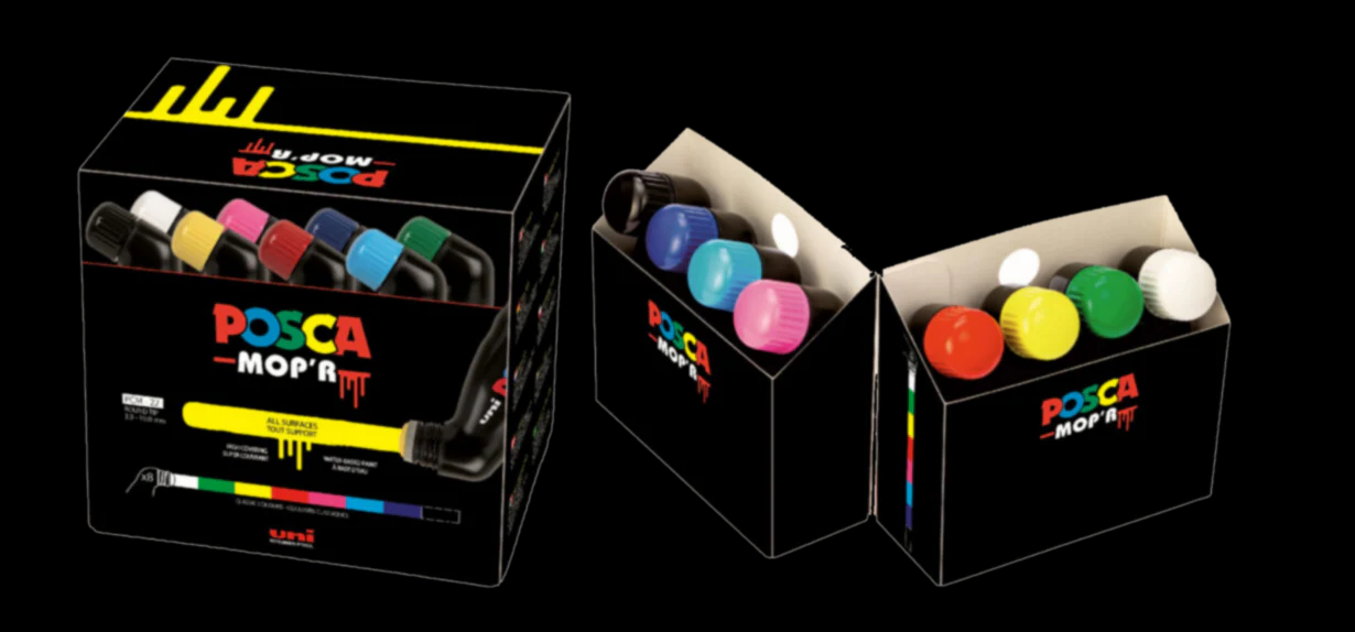 Uni Posca Pc-22m Boyama Markörü 19 mm 8'Lİ SET