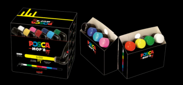 Uni Posca Pc-22m Boyama Markörü 19 mm 8'Lİ SET