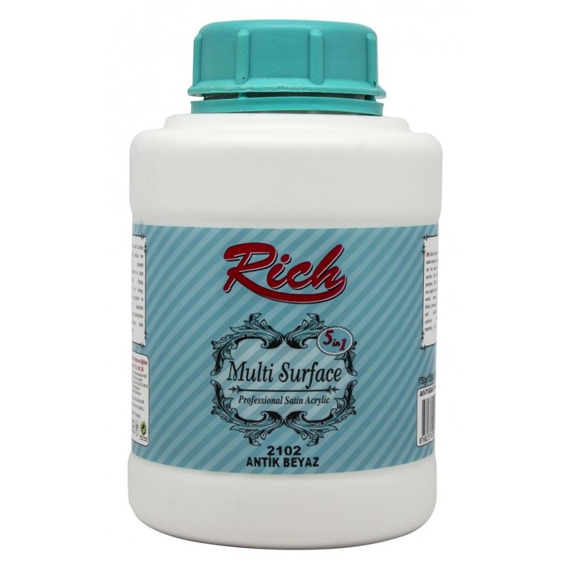 Rich Multi Surface Boya 2102 - ANTİK BEYAZ 1,75 kg ( 1250 cc )
