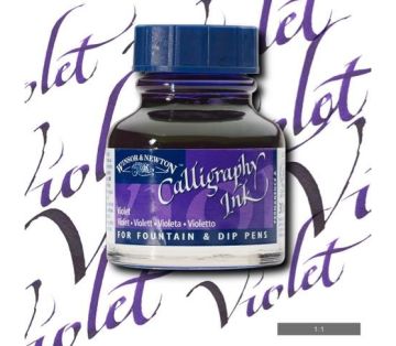 Winsor & Newton Kaligrafi Mürekkebi 30 ml. 688 Violet
