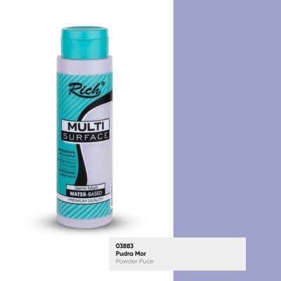 Rich Multi Surface 500cc Akrilik 2258-Pudra Mor
