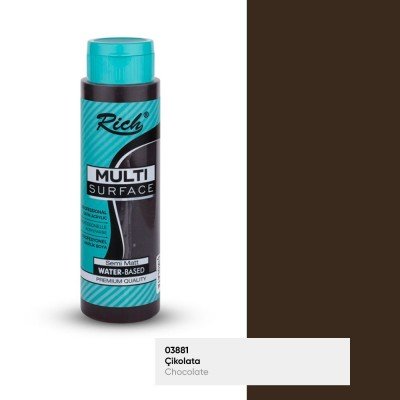Rich Multi Surface 500cc Akrilik 2236-Çikolata