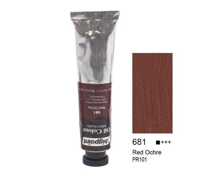 Bigpoint Yağlı Boya 45 ml. 681 - Red Ochre