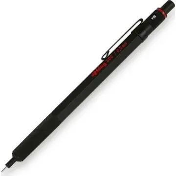 Rotring 600 Mekanik Versatil Uçlu Kalem Siyah 0.5 Mm