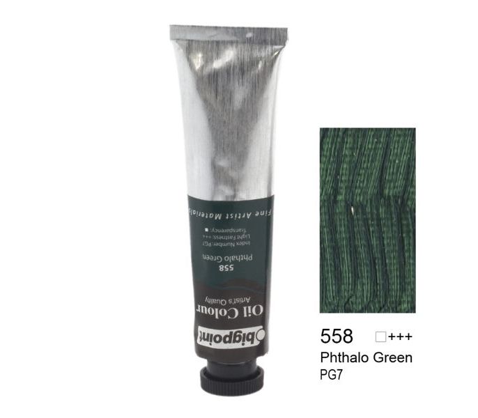 Bigpoint Yağlı Boya 45 ml. 558 - Phthalo Green