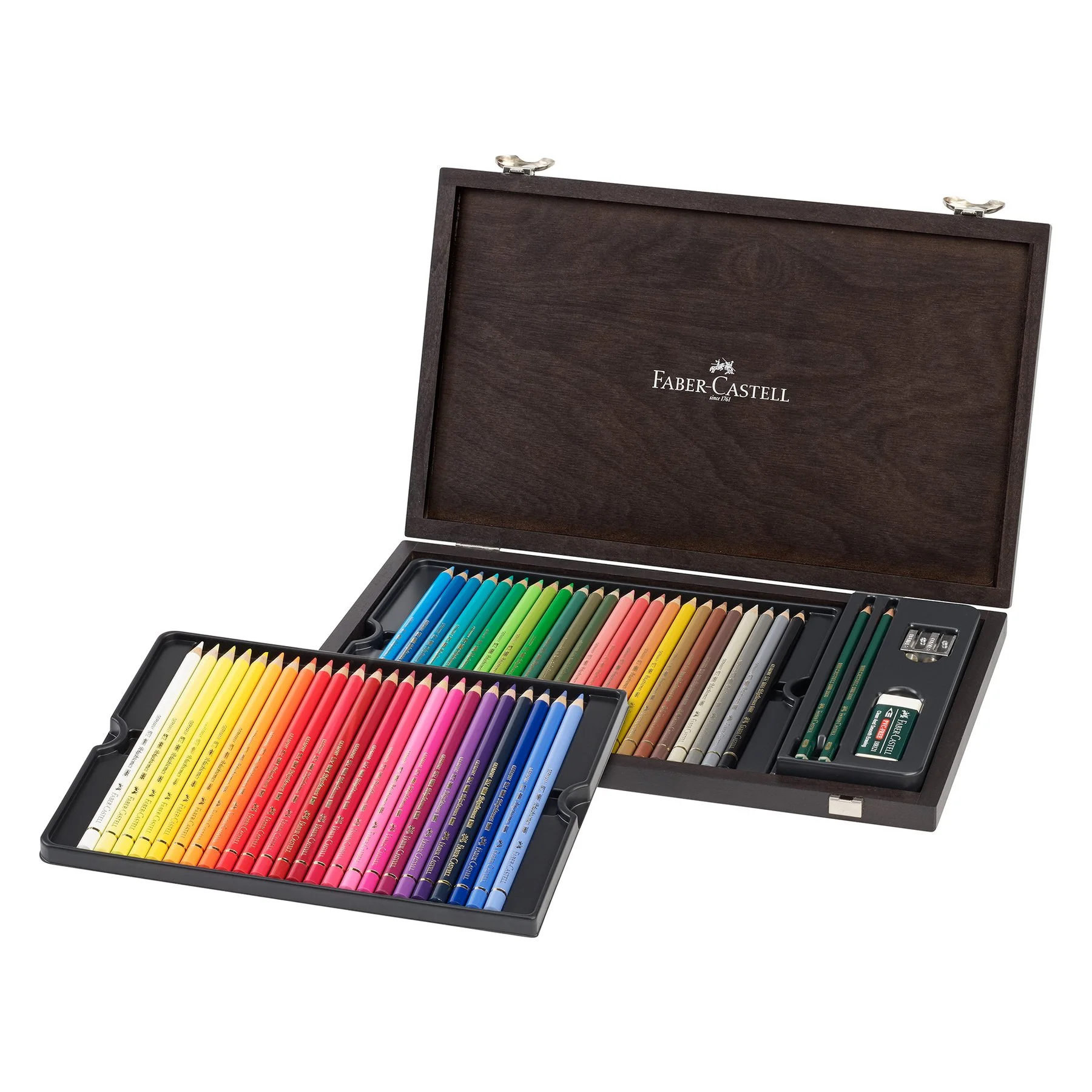 Faber Castell Polychromos Kuru Boya Kalem Seti 48'li Ahşap Çantalı