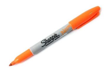 Sharpie Permanent Marker Kalem Fine Uç NEON TURUNCU