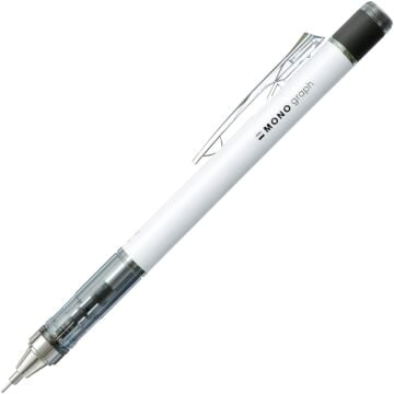 Tombow Mono Graph Shaker Versatil Kalem 0.5 mm Beyaz