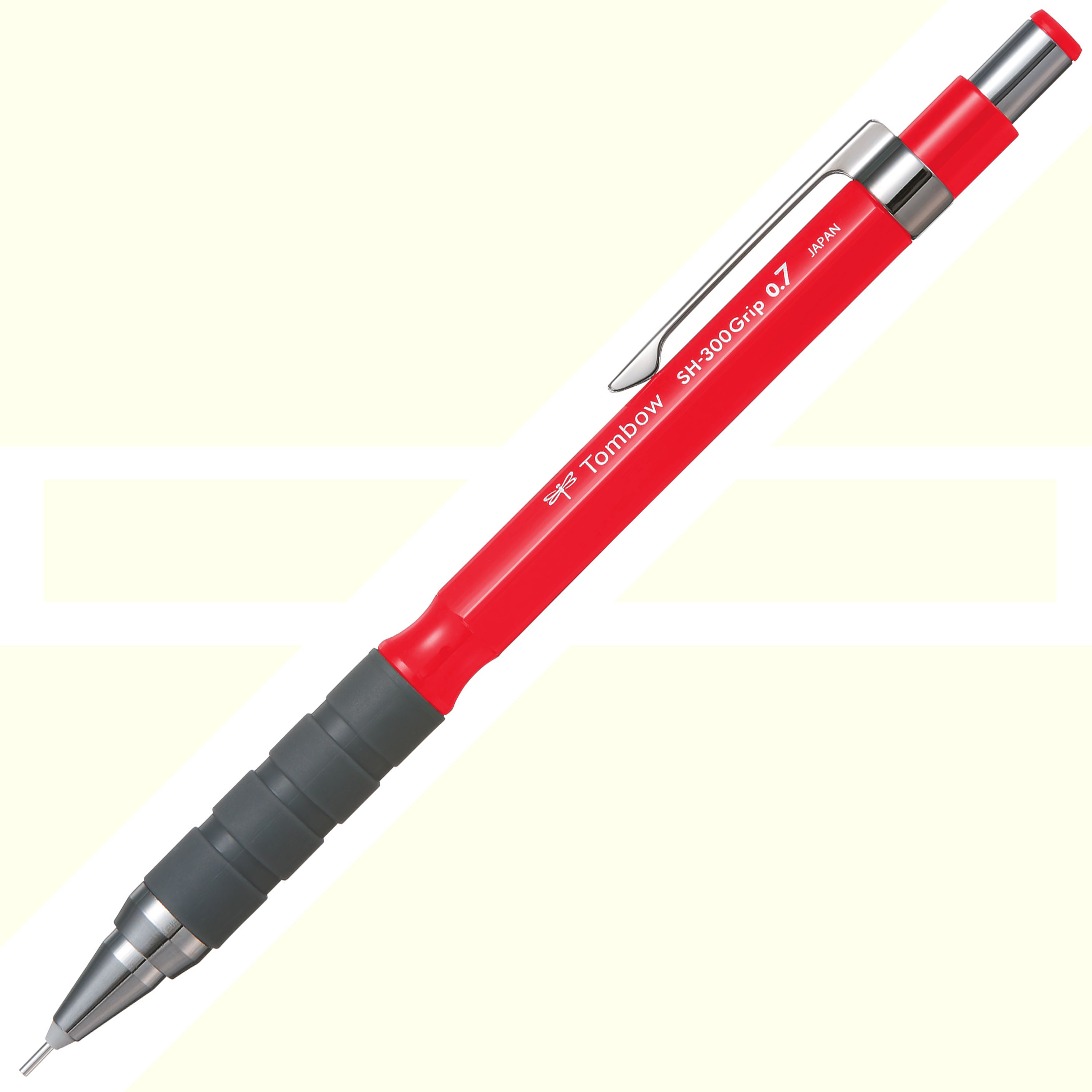 Tombow Versatil Uçlu Kalem SH-300 Grip 0.7mm Koyu Pembe