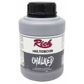 Rich Multi Decor Chalked Boya 4576 - İS SİYAH 1,75 kg ( 1250 cc )