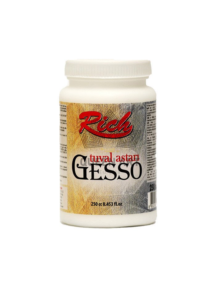 Rich Gesso Tuval Zemin Astarı 250ml