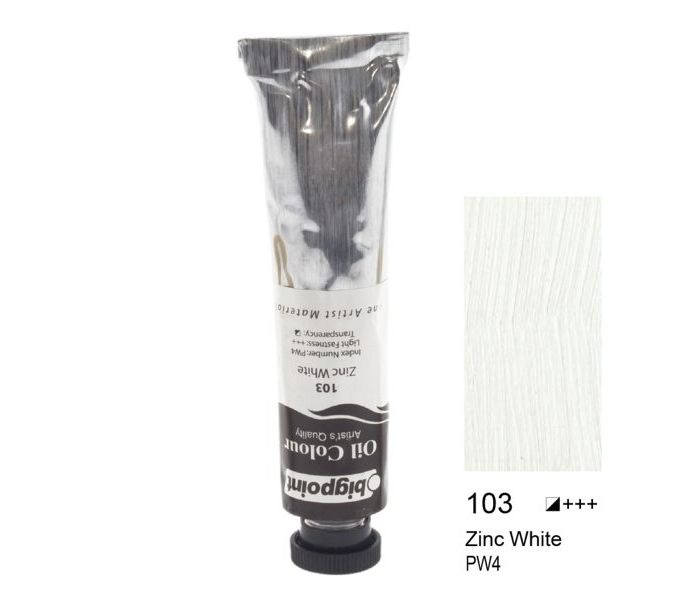 Bigpoint Yağlı Boya 45 ml. 103 - Zinc White