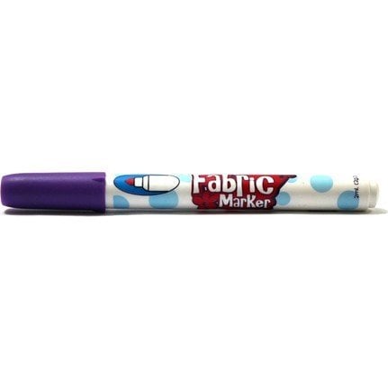 Marvy Fabric Marker Kumaş/T-Shirt Boyama Kalemi FOSFORLU MOR