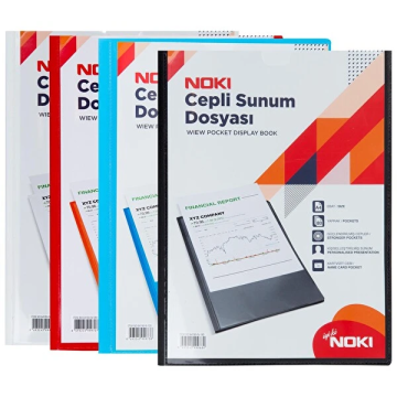 Noki Sunum Dosyası Cepli 40 Yaprak