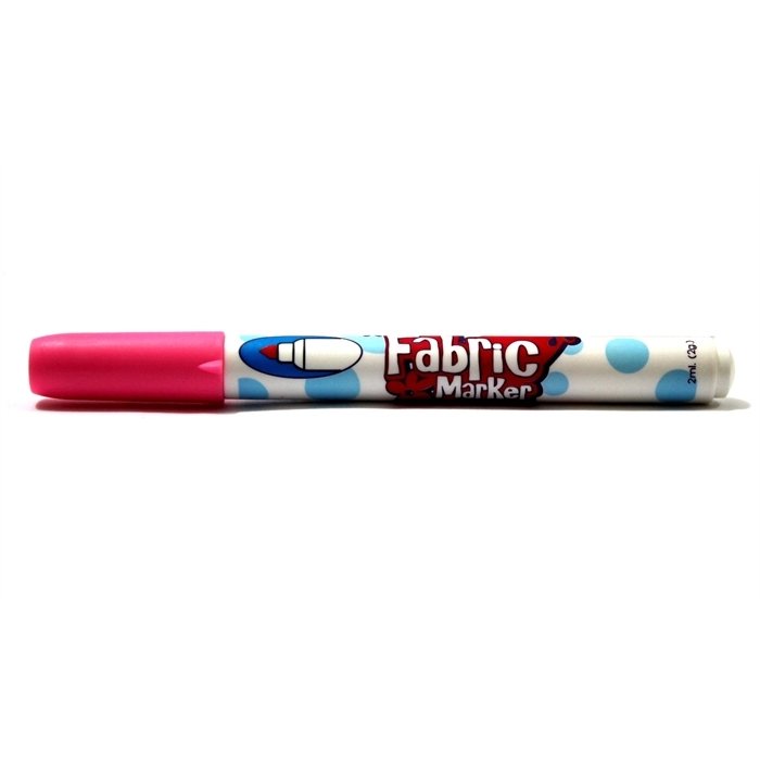 Marvy Fabric Marker Kumaş/T-Shirt Boyama Kalemi ŞEKER PEMBE