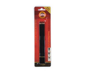 Koh-i Noor Gioconda Extra Charcoal Kömür Füzen Kalem 3'lü Set