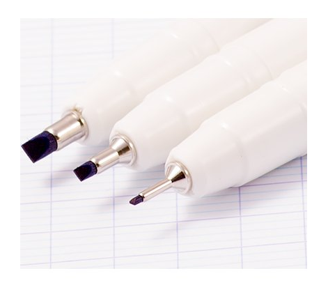 Zig Permanent Mürekkepli Kaligrafi Kalemi 1.0 mm Siyah PCA-110