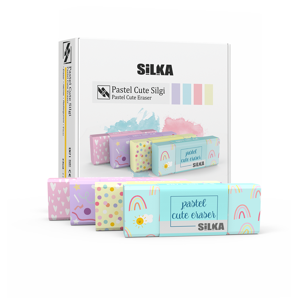 Silka Pastel Cute Silgi