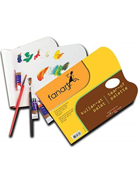 Fanart Academy Kullan-At Kağıt Palet, 22, 8X30, 5cm, 36 Yaprak