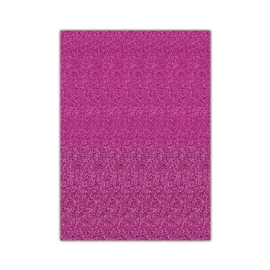 Simli Yapışkanlı Eva 50x70 cm Pembe 10'lu