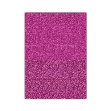 Simli Yapışkanlı Eva 50x70 cm Pembe 10'lu