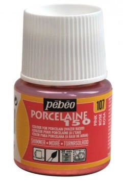 PEBEO PORCELAİNE 150 FIRINLANABİLİR PORSELEN BOYASI 107 PİNK