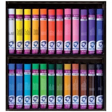 Talens Van Gogh Oil Pastels Yağlı Pastel Boya Seti 24 Renk