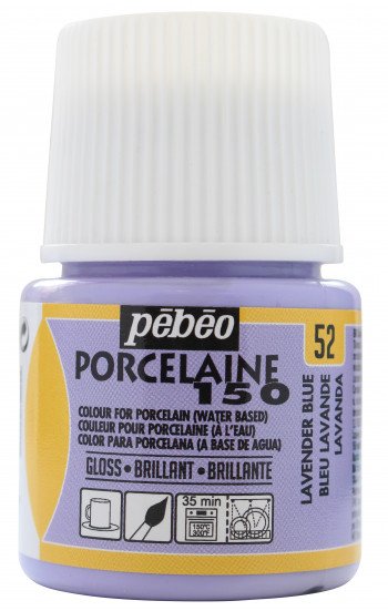 PEBEO PORCELAİNE 150 FIRINLANABİLİR PORSELEN BOYASI 52 LAVENDER BLUE