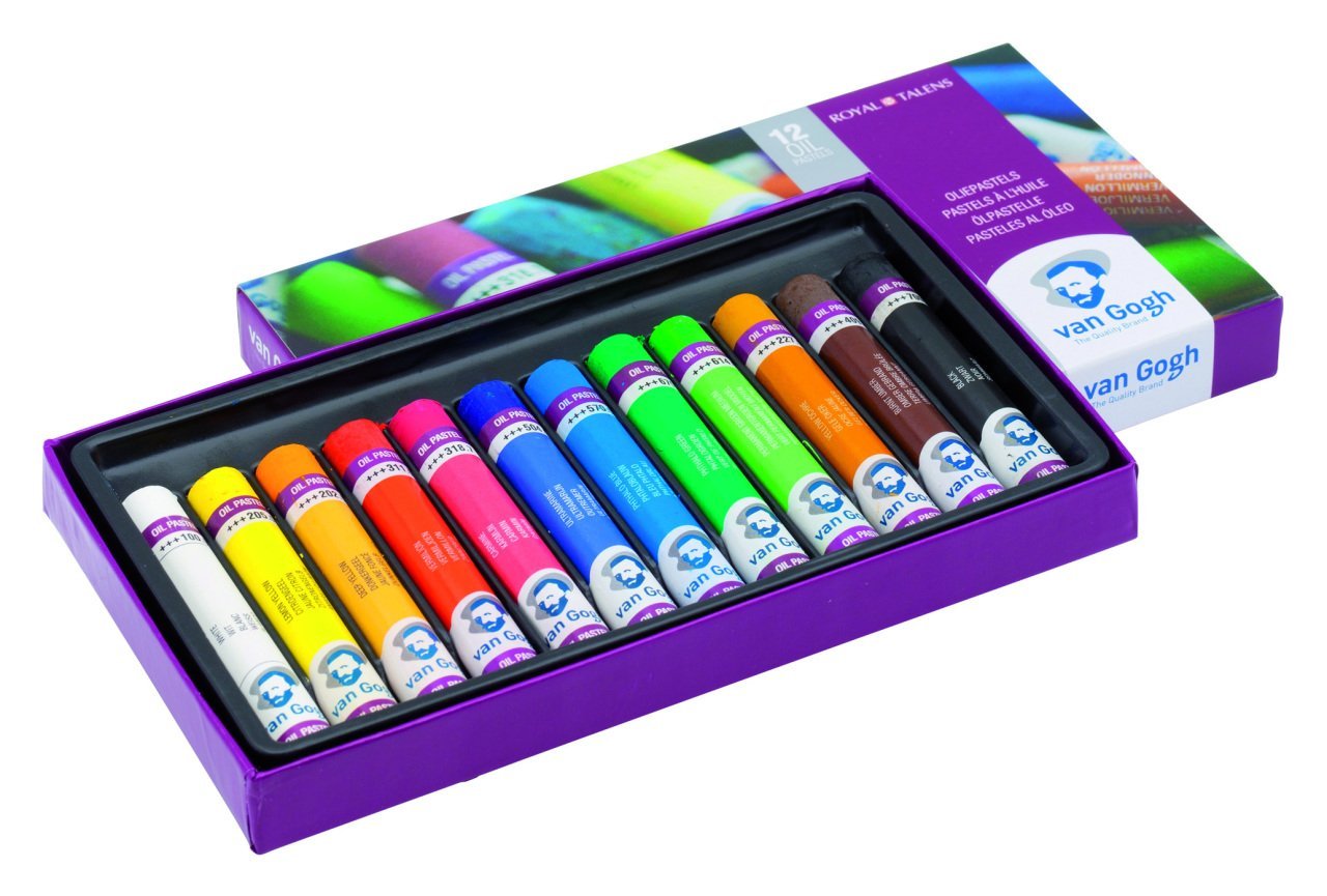 Talens Van Gogh Oil Pastels Yağlı Pastel Boya Seti 12 Renk