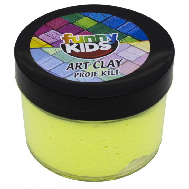 Rich Funny Kids Proje Kili 45gr Neon Sarı