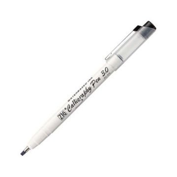 Zig Calligraphy Kaligrafi Kalemi 3.0 mm Siyah PC-310