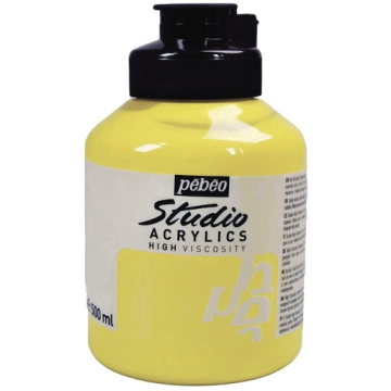 Pebeo Studio Akrilik Boya 500 ml 350 Iridescent Precious Gold